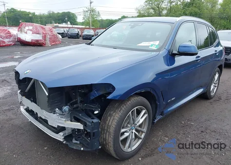 2018 BMW X3 xDrive30I z USA, uszkodzony, nr VIN 5UXTR9C54JLD57052